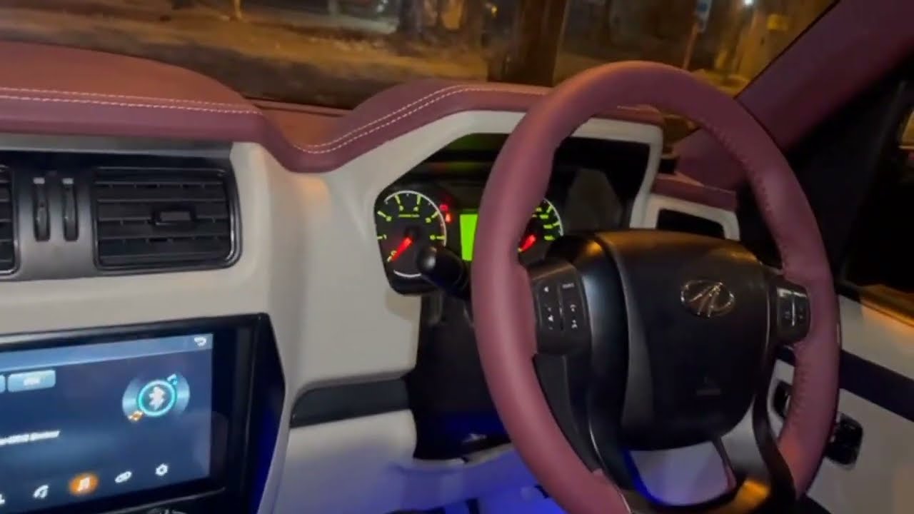 scropio wine colour interior ✅️ finishing