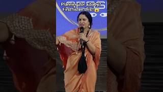 Planning for a baby! Important tips are here #nimaipathshala #renukagoswami #baby #parenting #love