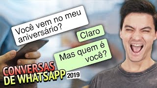 MELHORES CONVERSAS DO WHATSAPP [+10]