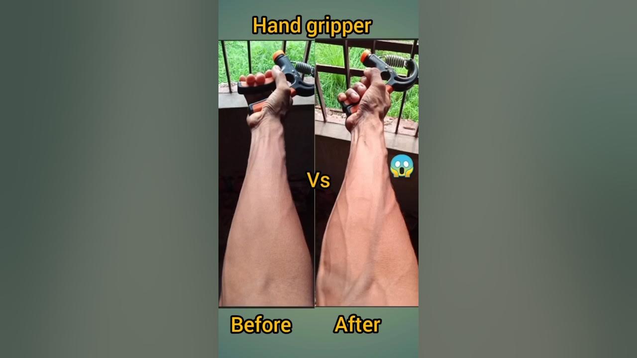 hand gripper body transformationhand gripper before and after YouTube