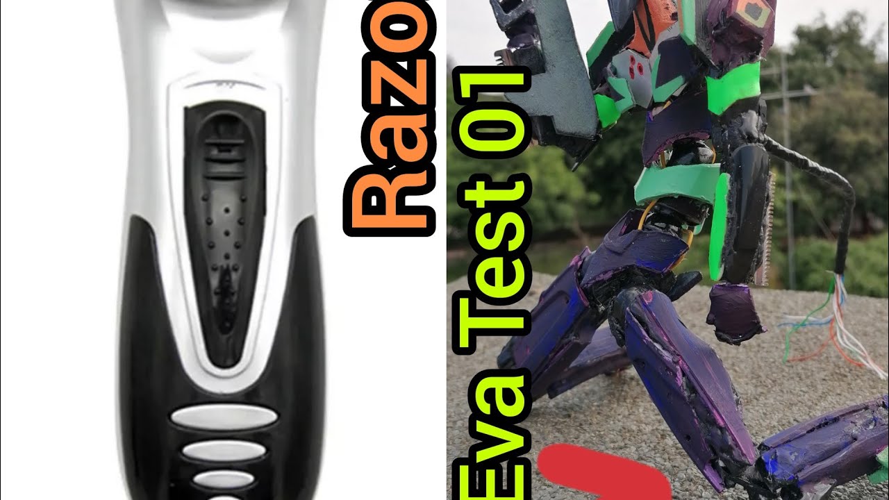 I TURN a RAZOR into a EVA TEST 01 (Neon Genesis Evangelion) - YouTube