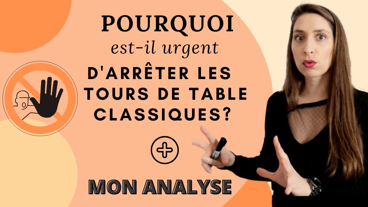 Arrêter les tours de table "classiques" en formation