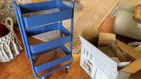 Brightroom 3 Tier Cart - Blue (Target) - Assembly