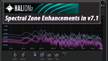 Spectral Zones in Halion 7.1