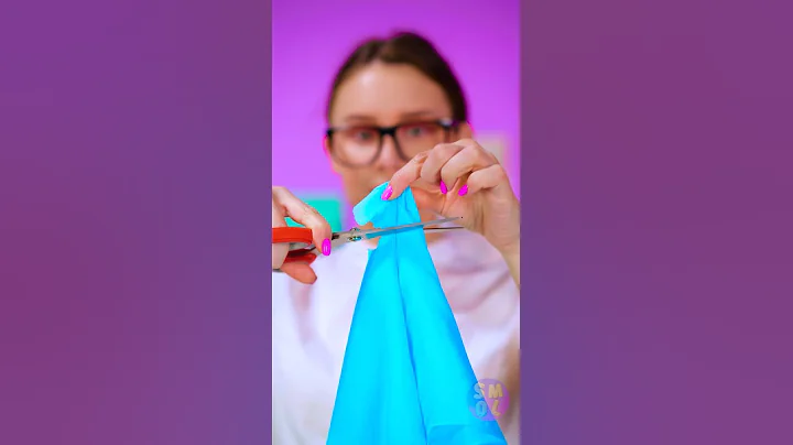 Look how fast and cool the girl transformed their clothes! || Amazing tricks by SMOL #shorts