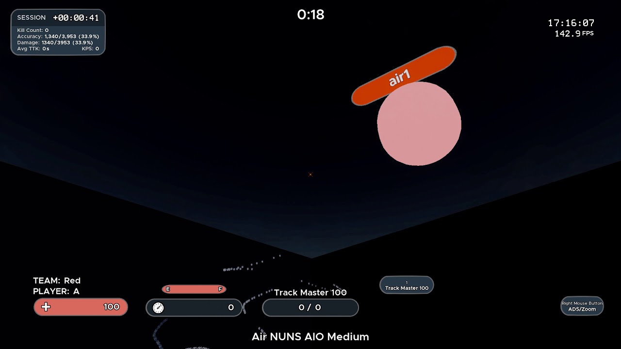 Day80|Tammas' Sub-Intermediate Balanced Routines | Kovaak 2.0