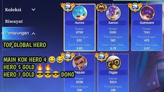 MAIN KOK HERO 5 GOLD , HERO 7 GOLD  COMBO META JUARA 1 TERBARU,