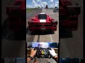 #1895 I beat them with a Ferrari FXX '05 in a Drag Race #shorts #ferrari #dragrace