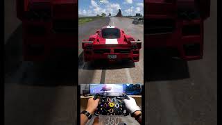 #1895 I beat them with a Ferrari FXX '05 in a Drag Race #shorts #ferrari #dragrace
