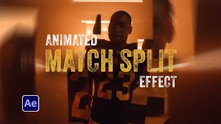 Famous spicy ANIMATED match SPLIT effect! (Easy After Effects Tutorial) Profile