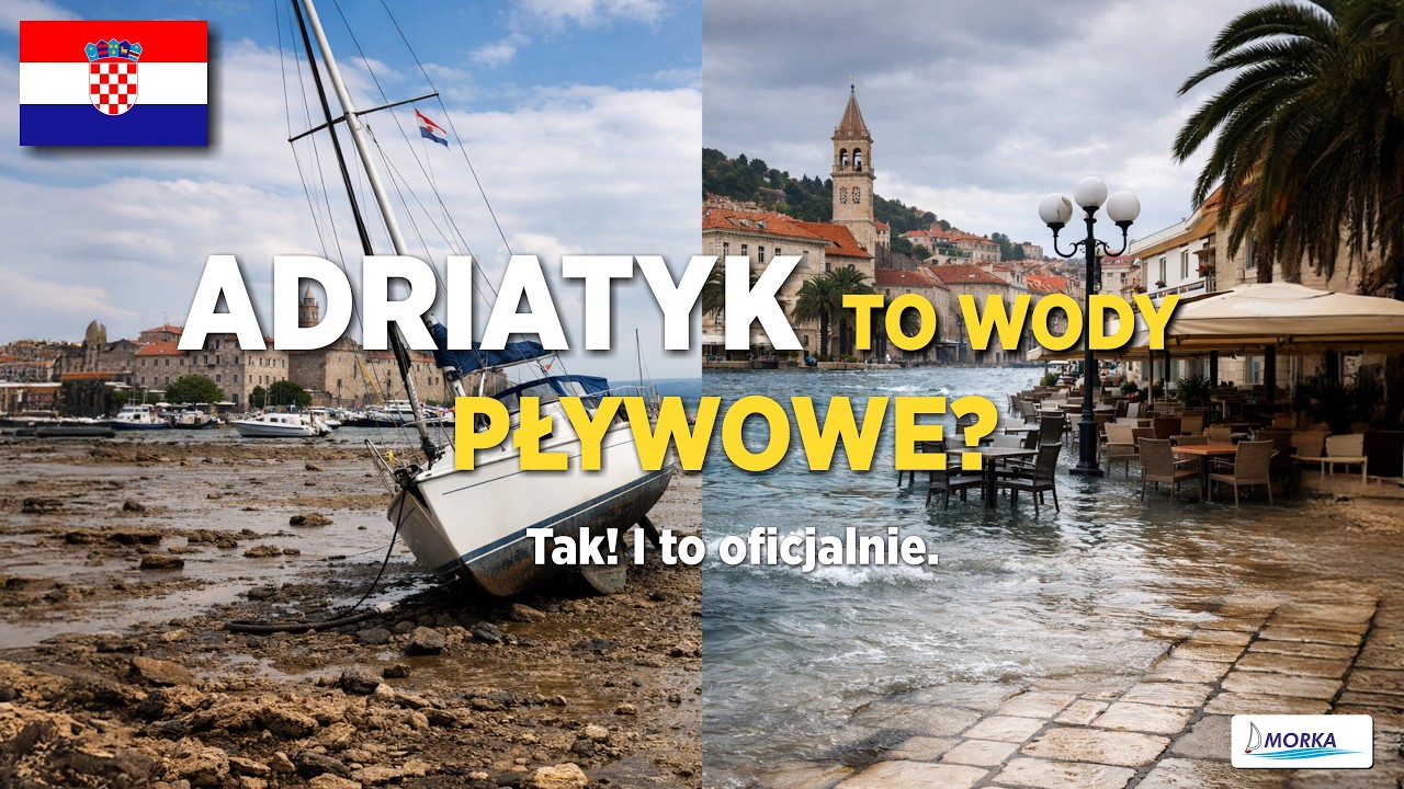 W Chorwacji są pływy! Niewielkie, ale wystarczające, żeby stanąć na kilu