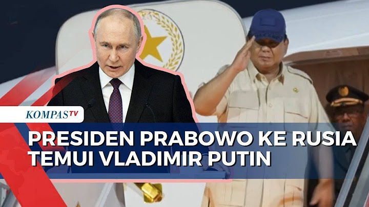 Presiden Prabowo ke Rusia Temui Vladimir Putin dan Hadiri Agenda ini