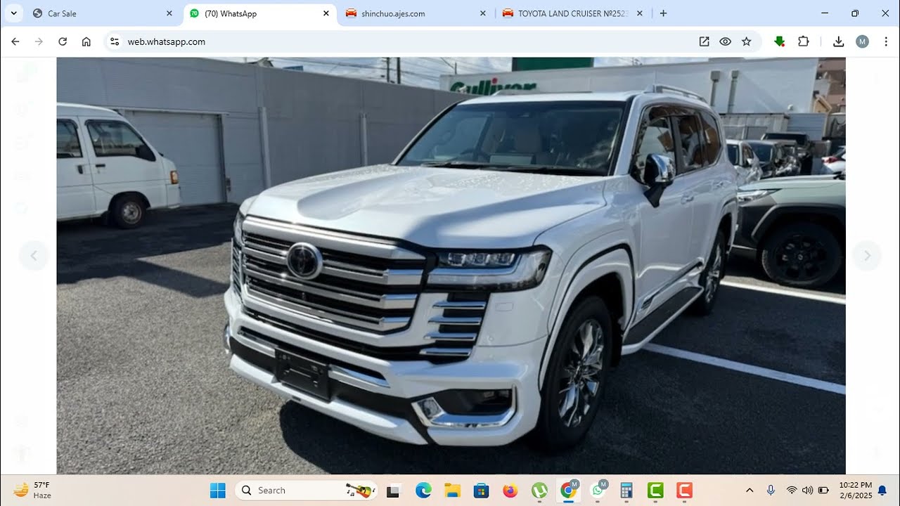ToyotaLandCruiser ZX LC300 Bought l Mercedes Benz EQC400 Costing l