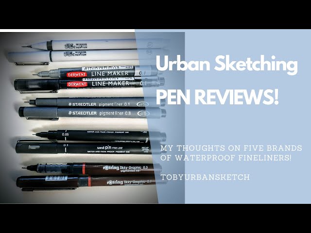 Rotring Tikky Graphic Drawing Pen Review – Ian Hedley