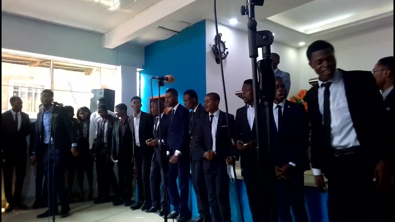 les séraphins du ciel de SAD de L'UNIKIN/campus. concert à SAD de la Gombe du 25 septembre 2021