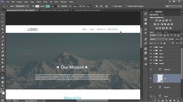 Extracting CSS from Photoshop  Photoshop CC Tutorial For The Web