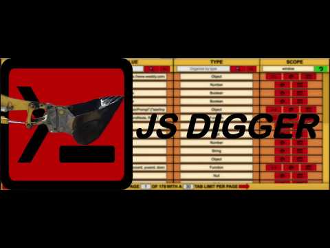 How to use the JS Digger Chrome Extension