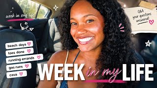 Come Spend the Week with Me 🌺 beach day + life updates