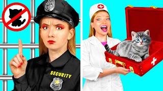 Ways to Sneak Pets into Jail | Funny Challenges by HAHANOM