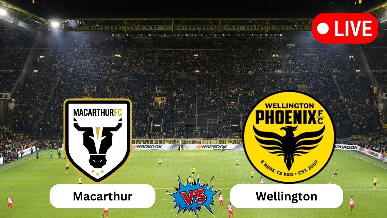 FC Macarthur vs Wellington Phoenix | Australia A-League | Today ...