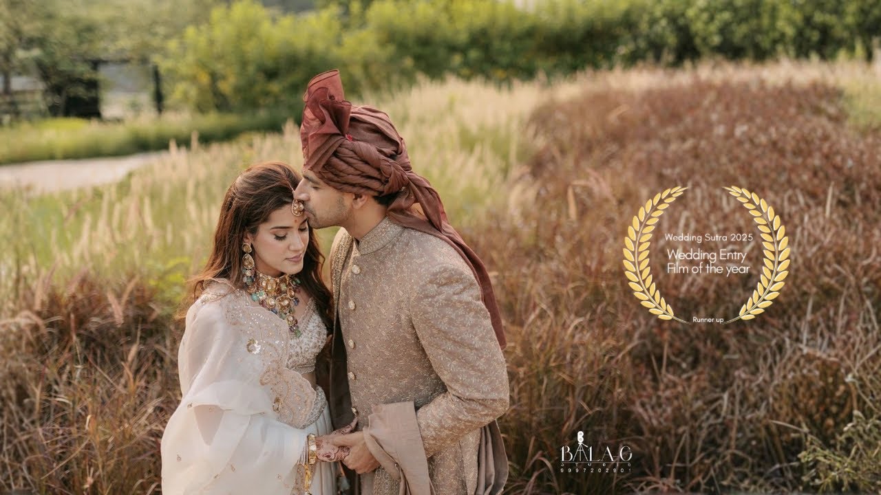 Интимный свадебный фильм от Bala - G | Победитель премии «Свадебная сутра» | Самбхав Джайн и Притиш