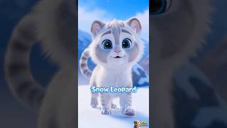 Himalayan Animals for Kids 🐆🦅 | Cute Animal Learning Video for Toddlers