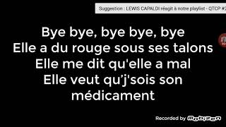 PAROLE médicament niska (feat: booba ).