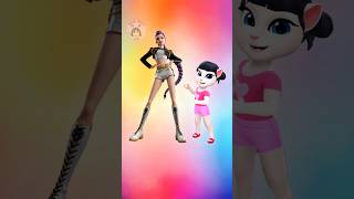 KPOP DEMON HUNTERS EDIT BY ANGELA 2 #mytalkingangela2 #viral #shorts