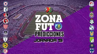 PRONÓSTICOS JORNADA 13 LIGA MX | CLAUSURA 2024 PREDICCIONES ZONA FUT