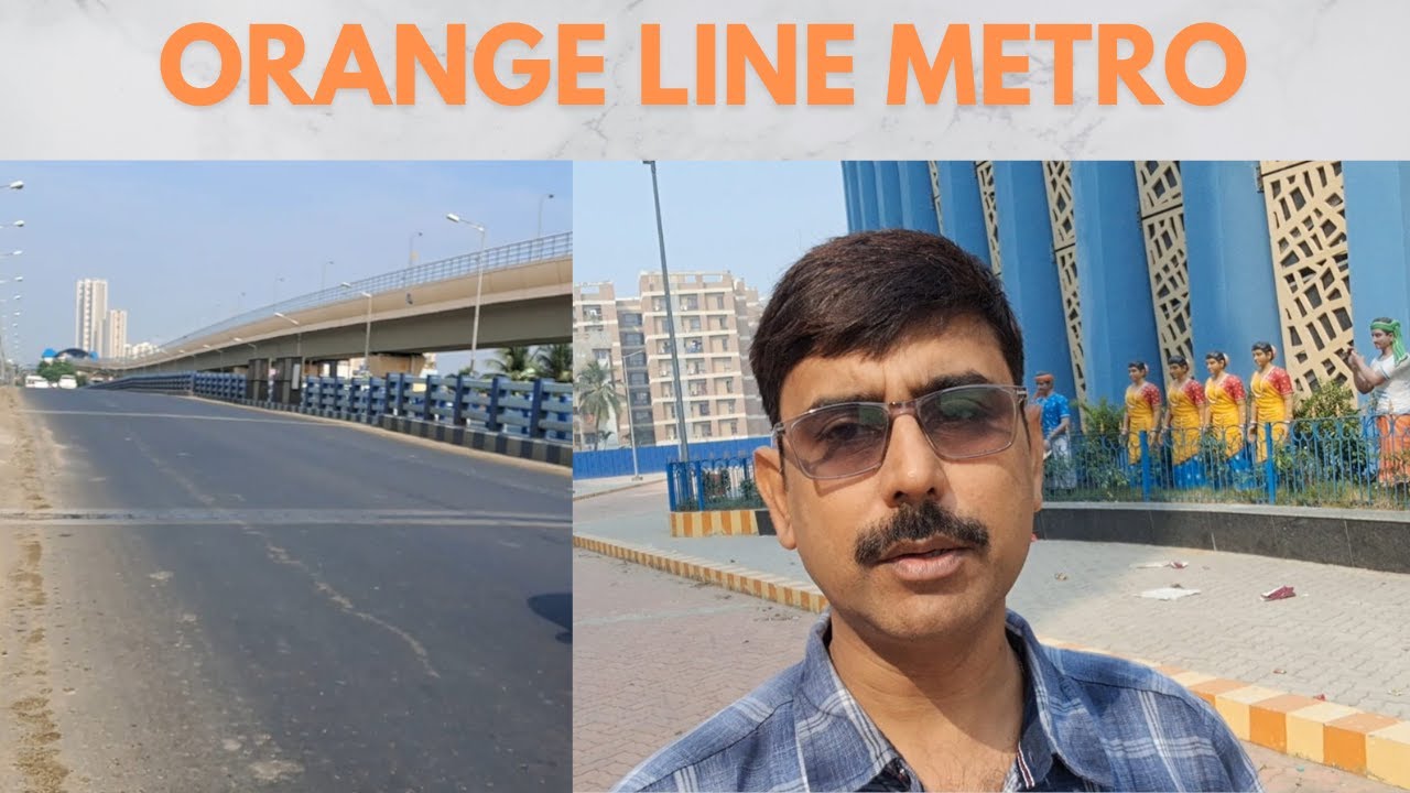 NEW GARIA TO AIRPORT ORANGE LINE METRO UPDATE Opening Soon YouTube