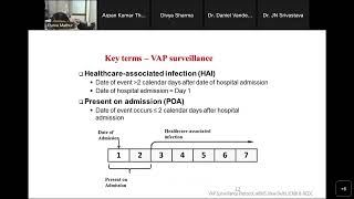 Session:1 Surveillance of Ventilator Associated Pneumonia  @mohfwindia @pmoindia
