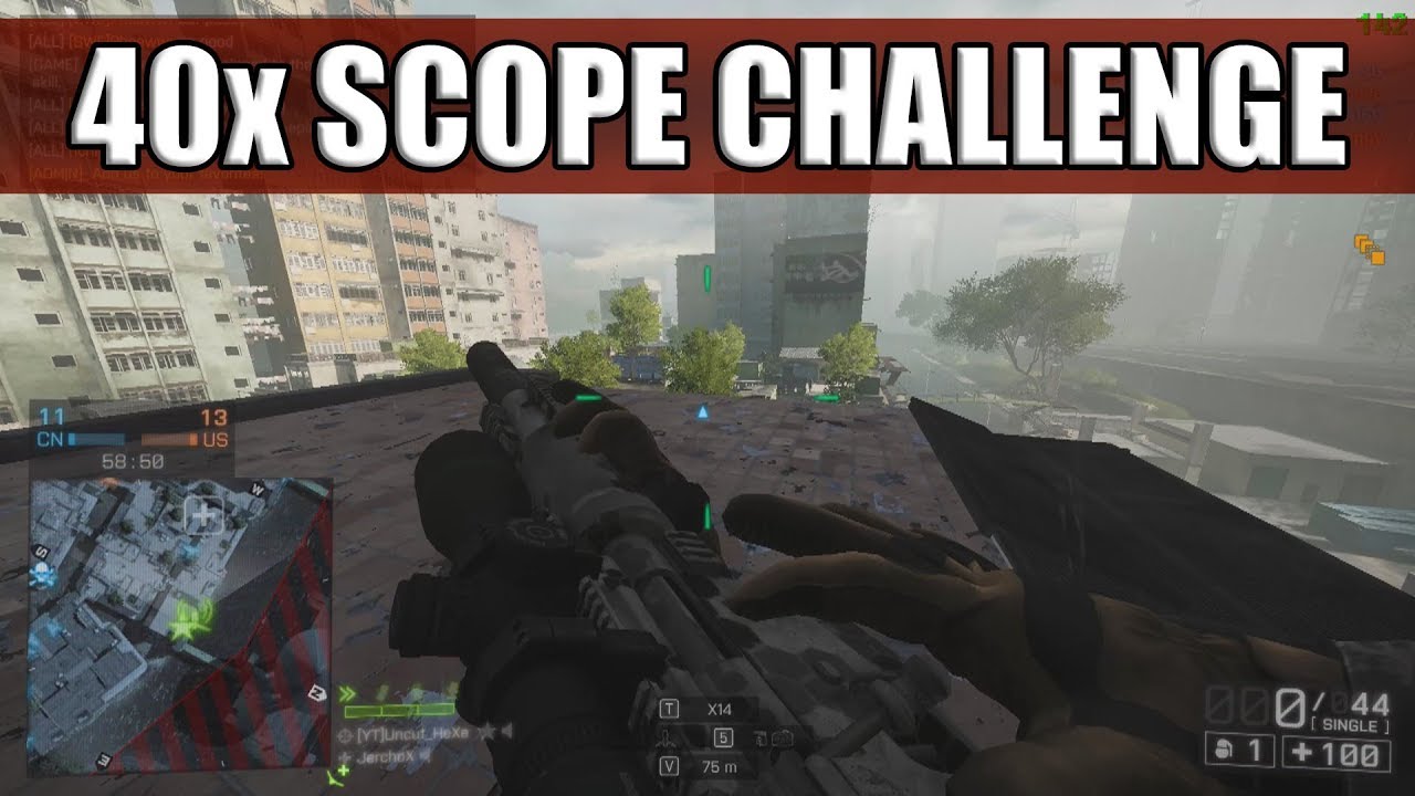 40x Scope Challenge | PC | CS5 on Flood Zone