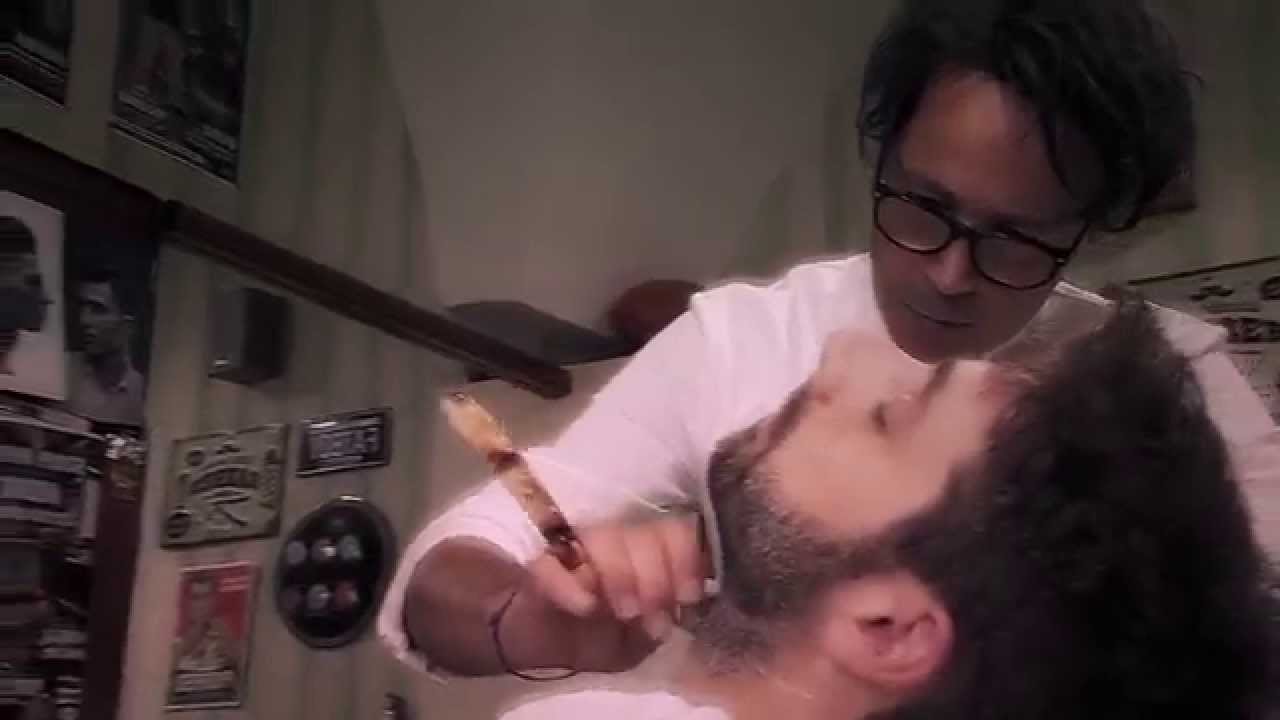 Trattamento barba old style shaving straight razor