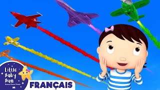 Les Avions Colorés - Comptines et Chansons pour Bébés | Little Baby Bum en Français