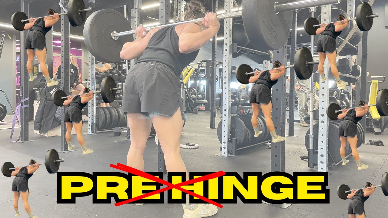 SQUAT - Utilise correctement tes HANCHES et ajoute 15kg