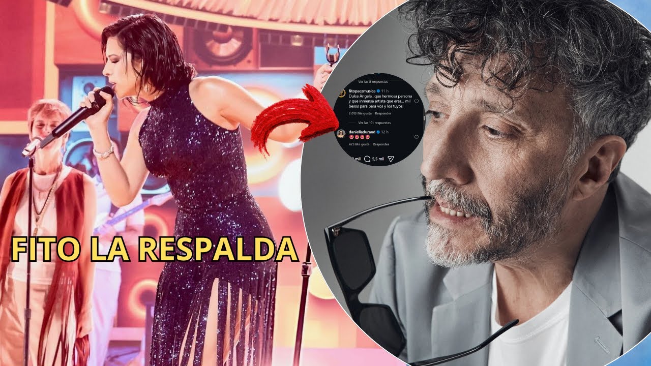💥Fito Páez respalda a Ángela Aguilar y aplaude su presentación en especial de la Academia Grammy