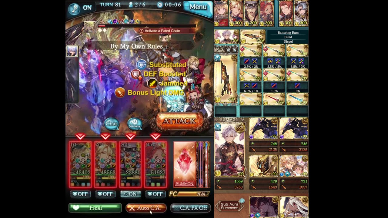 Granblue Fantasy Beelzebub Solo Light Magna Cavalier W Yorozuya グラブル ベルゼバブhlソロ 光マグナ 万事屋銀ちゃん グラブル動画まとめナビ