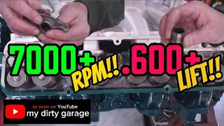 FE Ford Engine Tech / Valvetrain Upgrades for High RPM With Stock Parts / 
