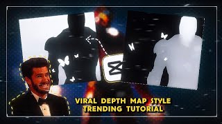 Trending Depth map edit tutorial in Capcut 🔥🗿 with a secret app | (By Flash edits09)