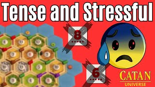 CATAN | Super Tense and Stressful Down to the Last Point!! | Game 457