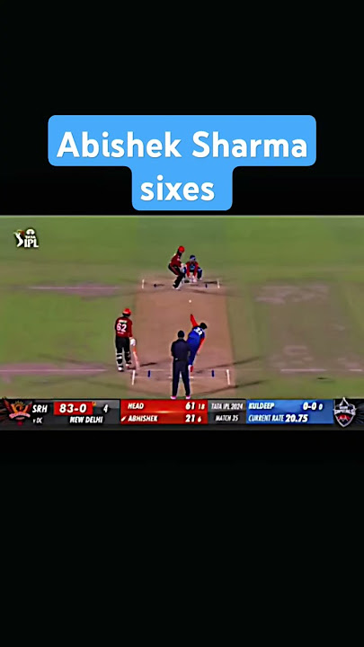 Abishek Sharma sixes in ipl #shortsfeed #cricketlover #cricket #remix #punjabimusic