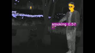 Smoking Detection using Thermal Camera and Deep Learning Algorithm