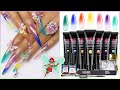 GERSHION New Thermal POLYGEL Kit! XXL 123go Stiletto Nails Piercing Fairy Butterfly ft JEULIA Ring