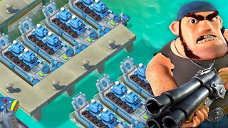 Trying Tanks again on my low level starting over Boom Beach account!