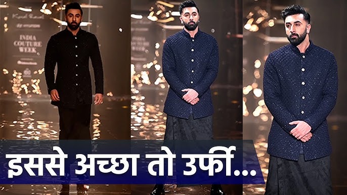 Ranbir Kapoor Walks On Ramp In Lungi-Style Pants And His Look Is Sure To  Make You Skip A Heartbeat! (Watch Video)