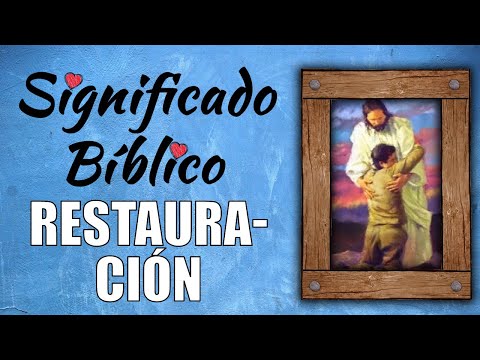 Video: ¿Quién en la Biblia fue restaurado?