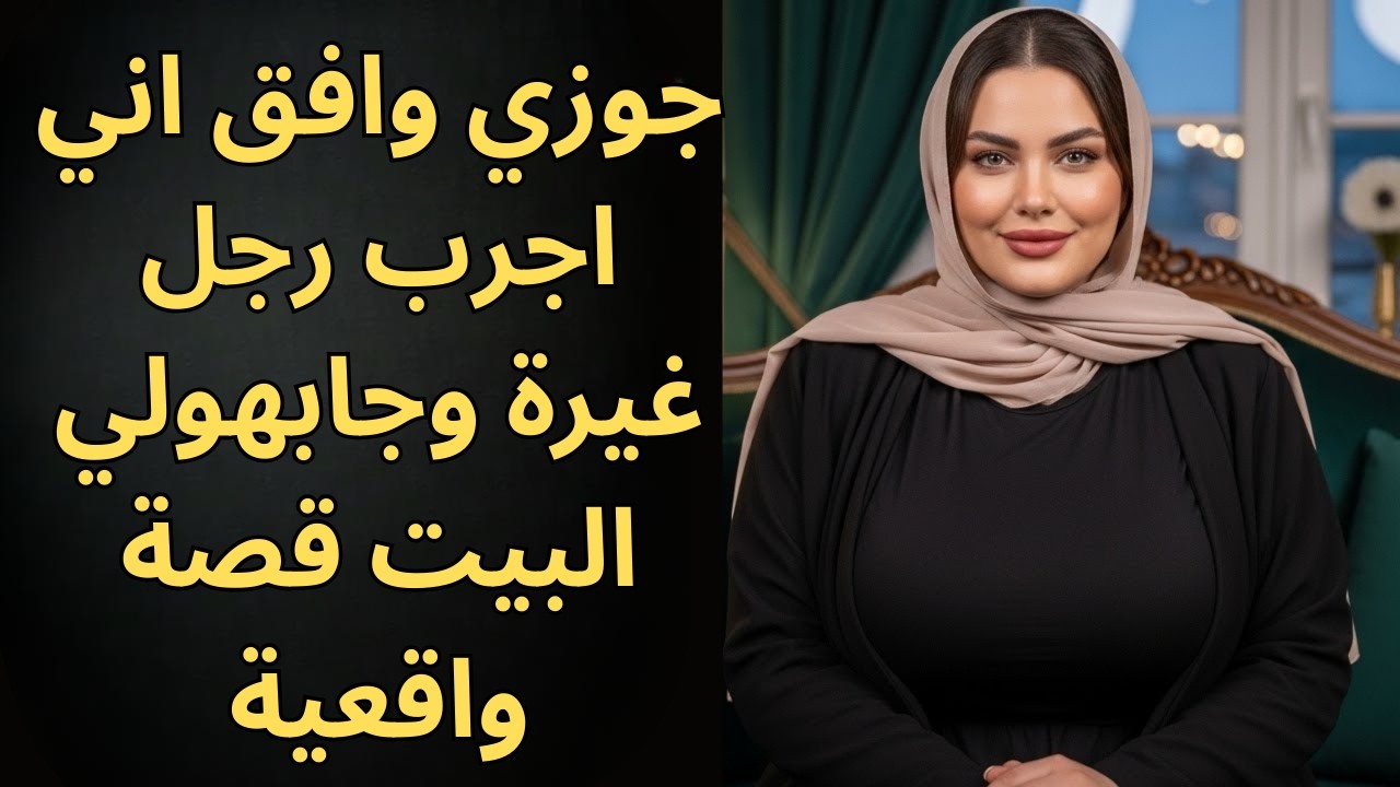 جوزي وافق اني اجرب رجل غيرة وجابهولي البيت قصة واقعية