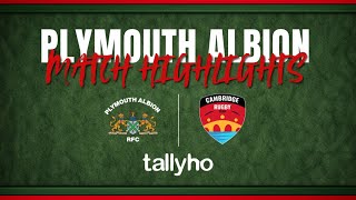 MATCH HIGHLIGHTS | PLYMOUTH ALBION 102-0 CAMBRIDGE
