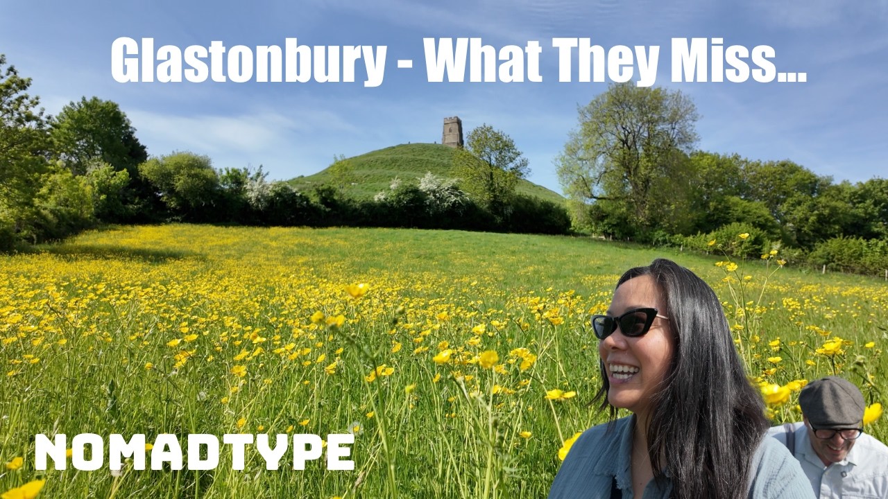 Before the Festival Madness - Exploring the Magic of Glastonbury!