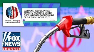 Trump calls for oil prices to stay &#39;DOWN&#39; ahead of NATO summit